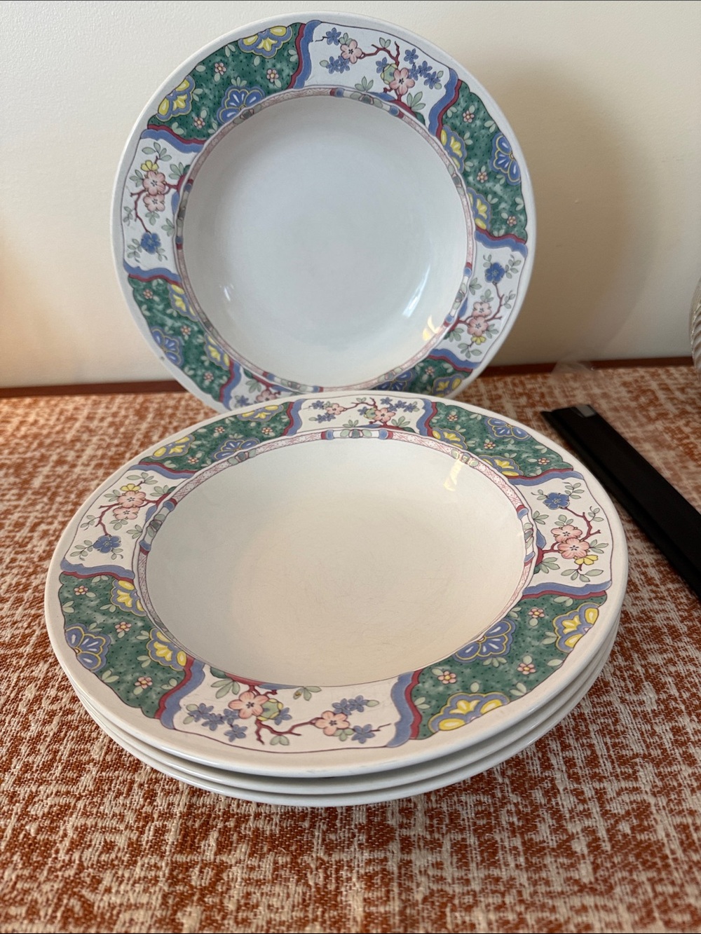 Mikasa Provincial Villa Medici (CV900) Large Rim Soup Bowls